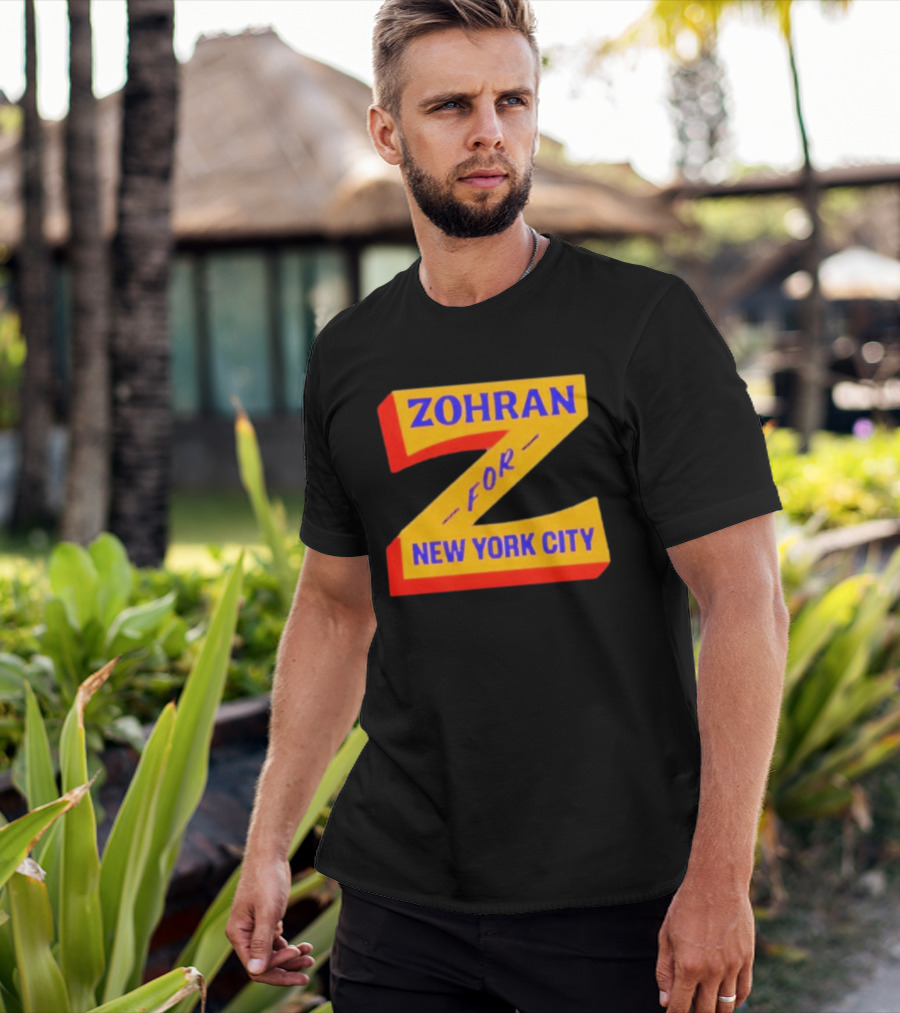 Zohran Mamdani 2025 Z For New York City T-Shirt