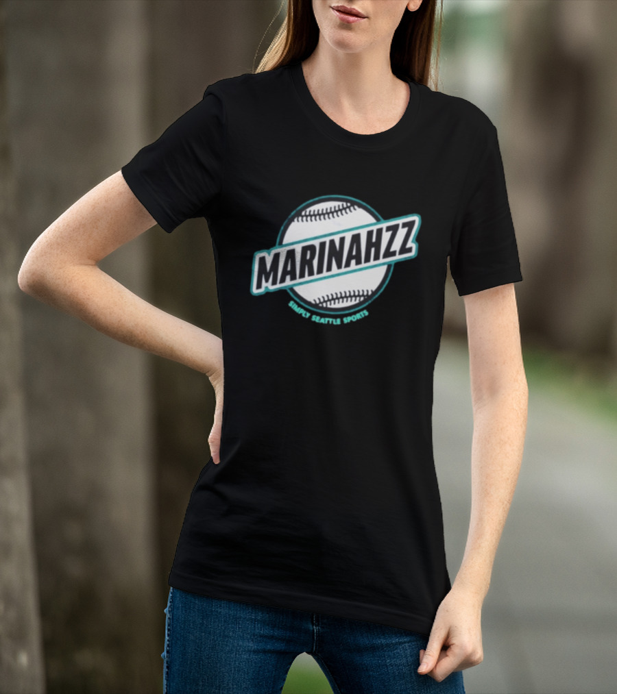 Marinahzz Simply Seattle Mariners Sports Baseball T-Shirt