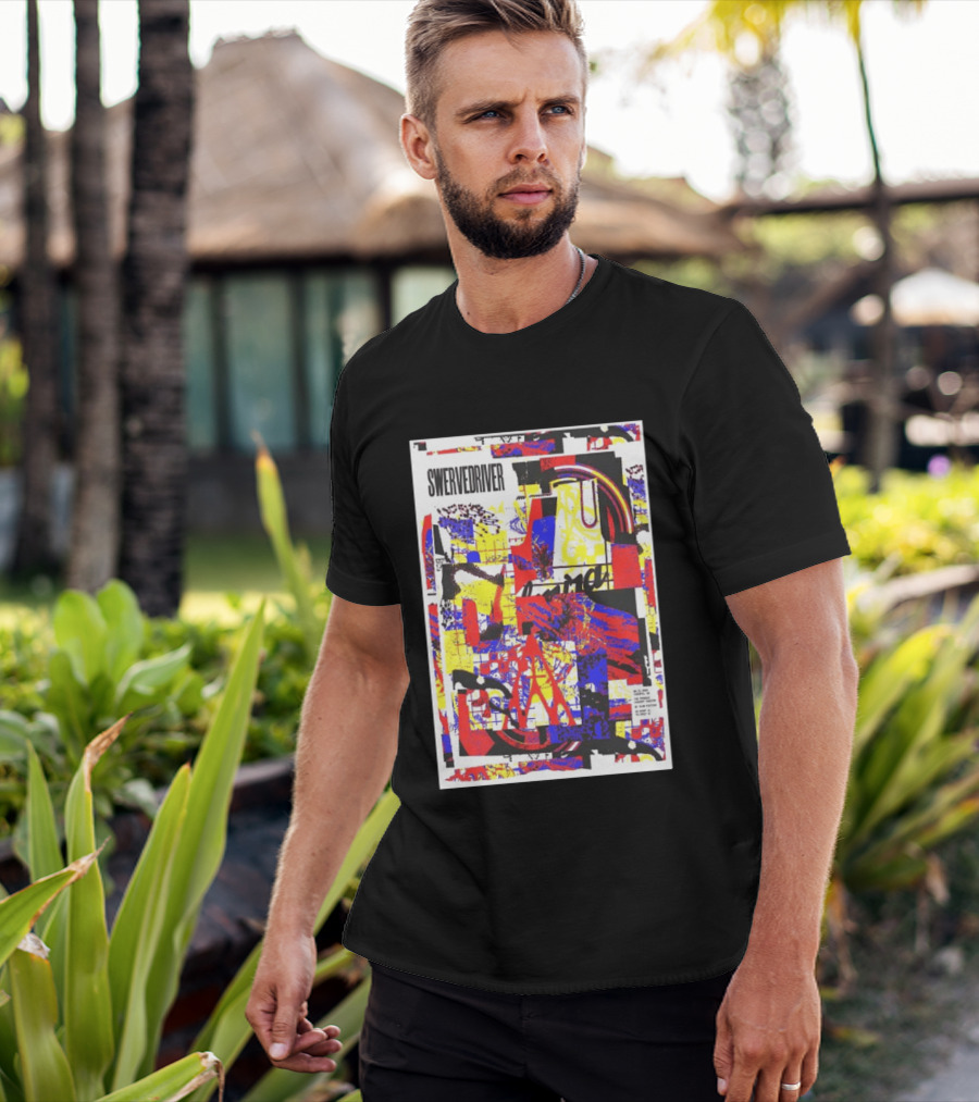 Swervedriver Phoenix Concert Theatre Toronto ON Aug 21 2026 Vibrant Abstract Collage T-Shirt