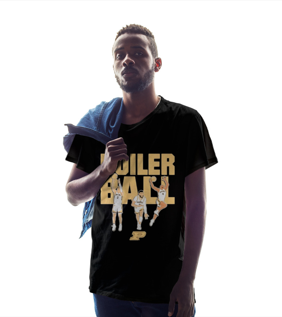 Braden Smith Fletcher Loyer Trey Kaufman Renn Purdue Basketball Boiler Ball T-Shirt