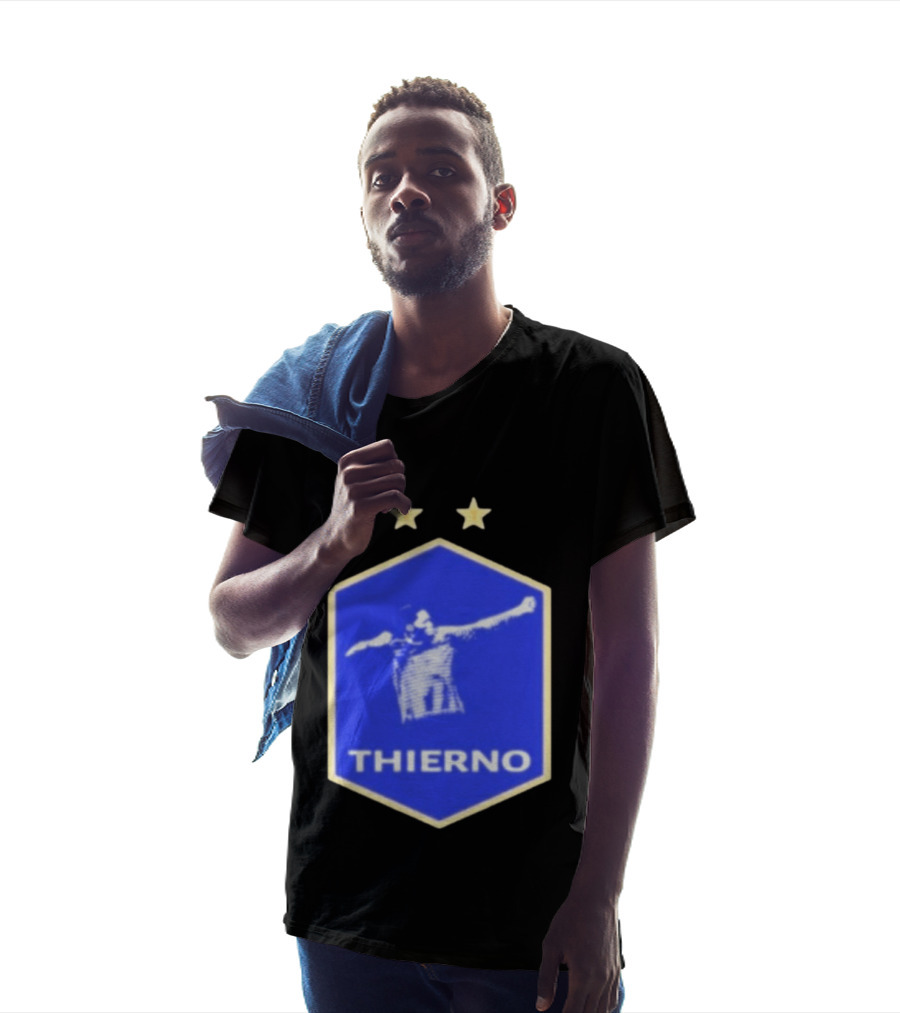 Thierno Barry Everton FC Two Stars Blue Crest T-Shirt