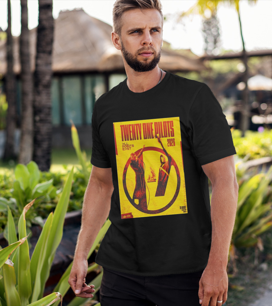 Twenty One Pilots All Points East 2026 Victoria Park London August 30 Tour T-Shirt