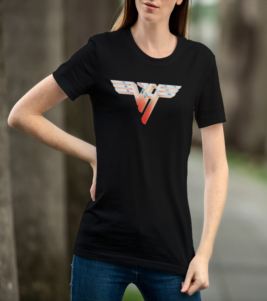 Van Halen VH Emblem Classic Rock T-Shirt