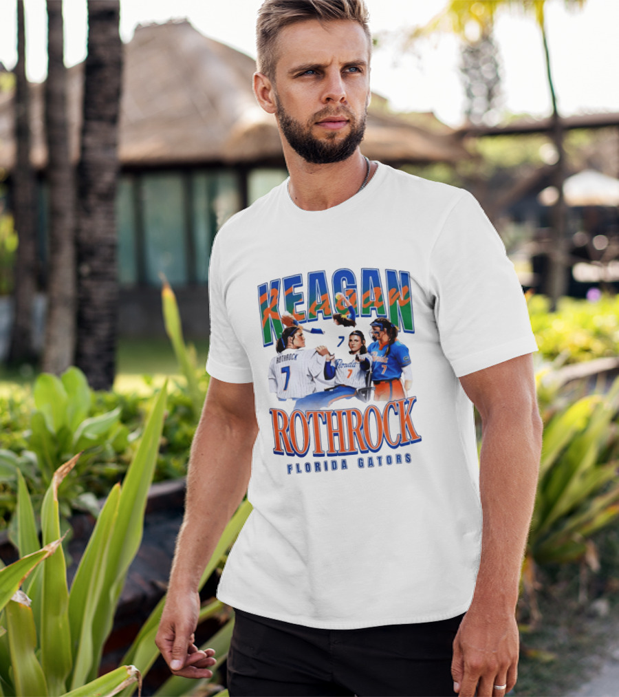 Keagan Rothrock Florida Gators Rothrock 7 Baseball Softball Athlete T-Shirt