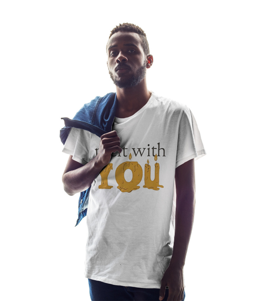 Melt With You Candle Letters T-Shirt