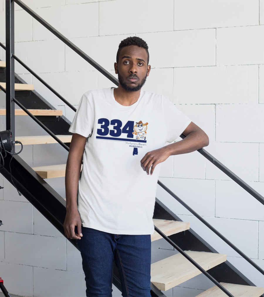 Montgomery Biscuits Baseball 334 Biscuits T-Shirt