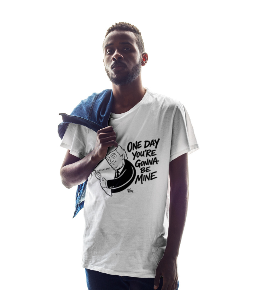 One Day Youre Gonna Be Mine Trump Hugging Pillow Hearts T-Shirt