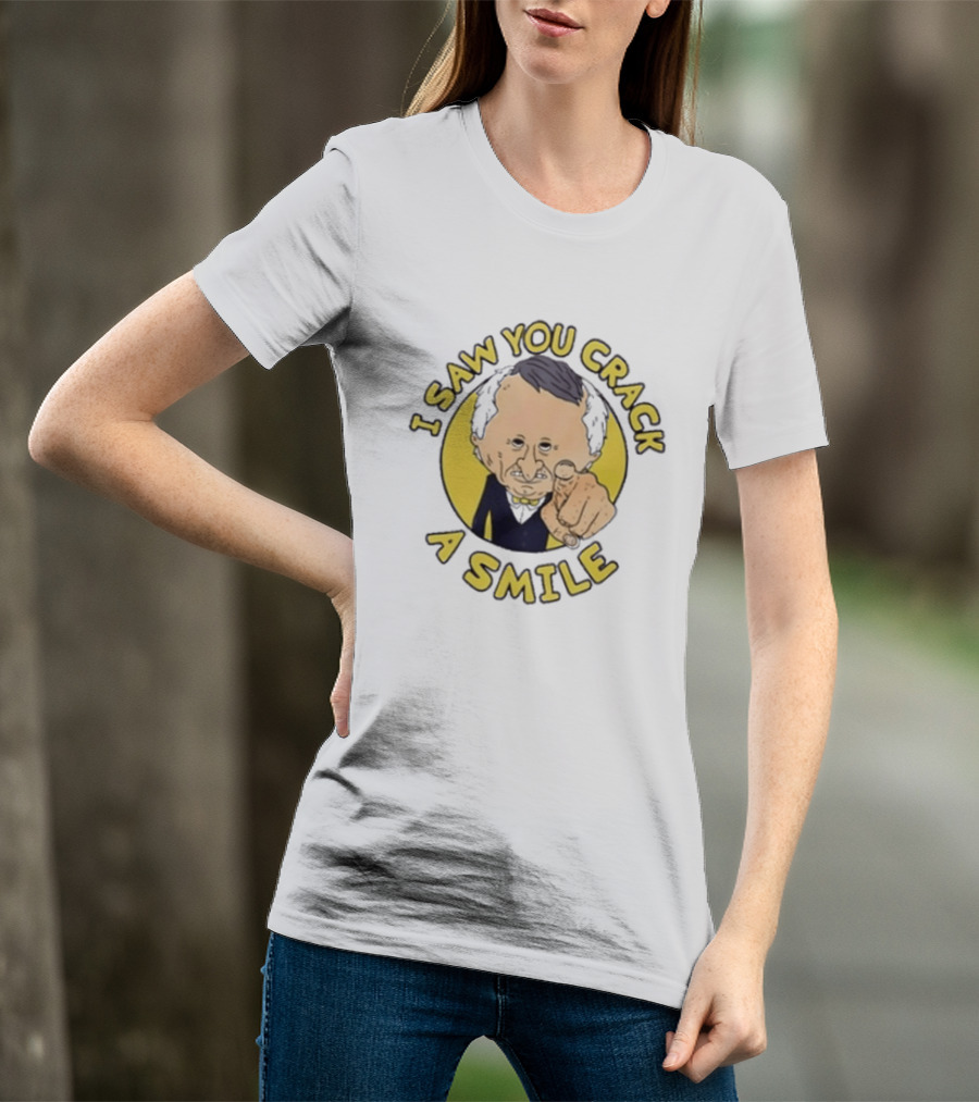 I Saw You Crack A Smile Smiling Friends Mr T-Shirt