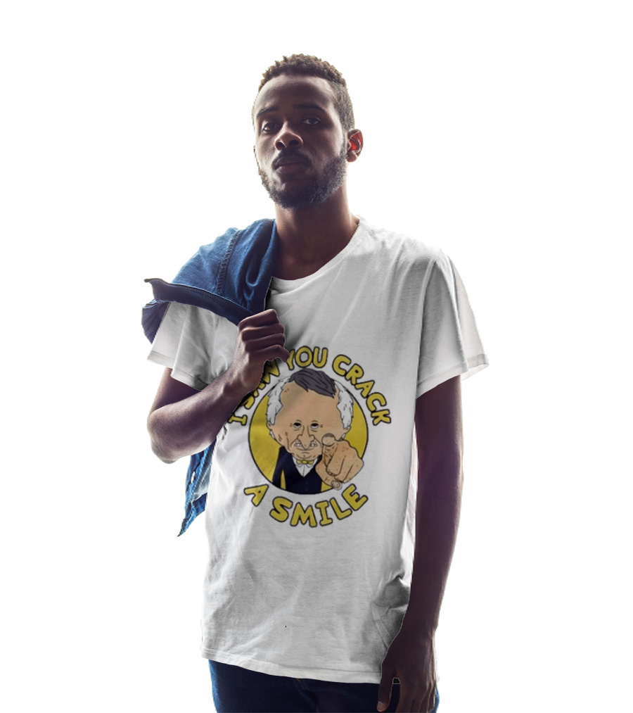 I Saw You Crack A Smile Smiling Friends Mr T-Shirt