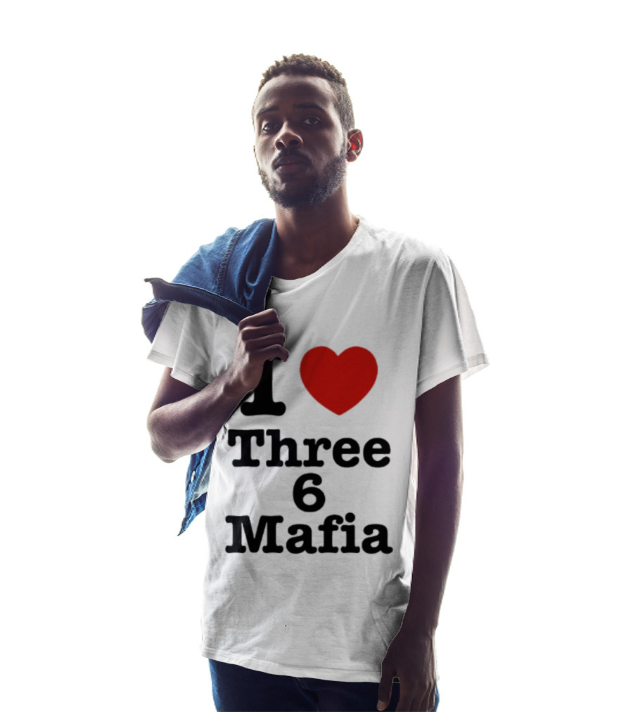 I Love Three 6 Mafia Trendsetter T-Shirt