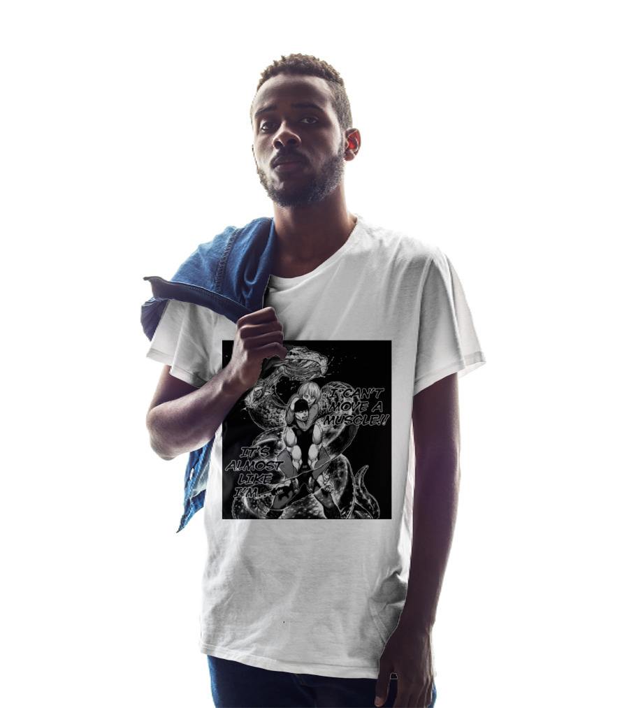 I Can't Move A Muscle It's Almost Like I'm Imai Cosmo Manga Snake Scene T-Shirt