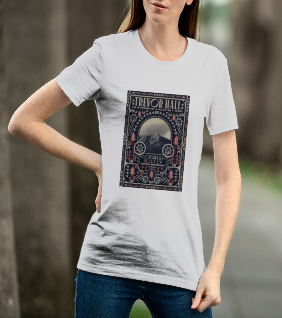 Trevor Hall An Evening In A Blue Sky Mind At Belly Up Aspen Colorado October 24 2025 T-Shirt