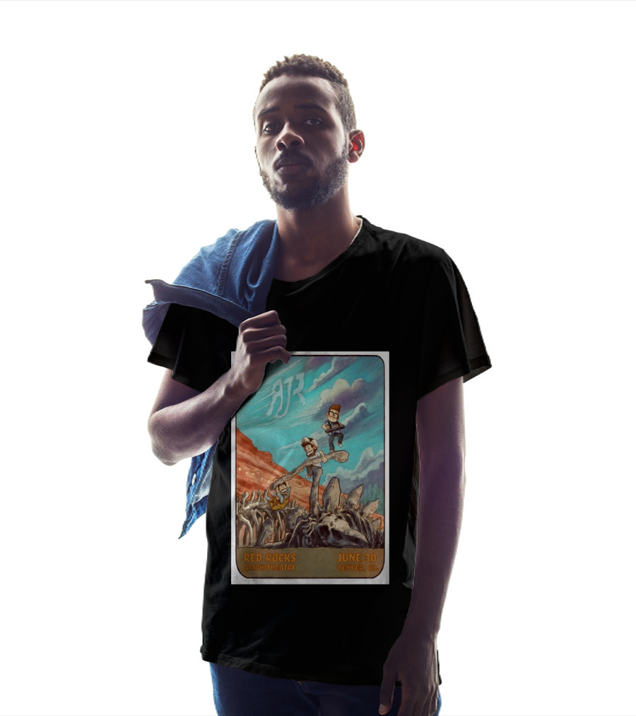 AJR Red Rocks Amphitheatre Denver June 30 2026 Morrison CO T-Shirt