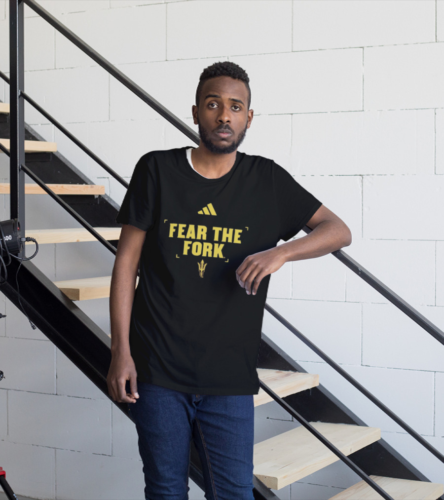 Adidas Fear The Fork Arizona State Sun Devils ASU T-Shirt