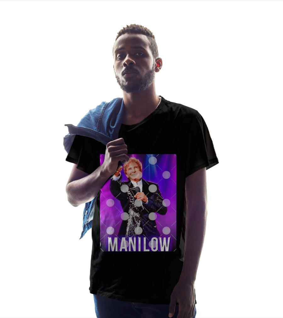 Barry Manilow Starry Stage Performance Concert T-Shirt