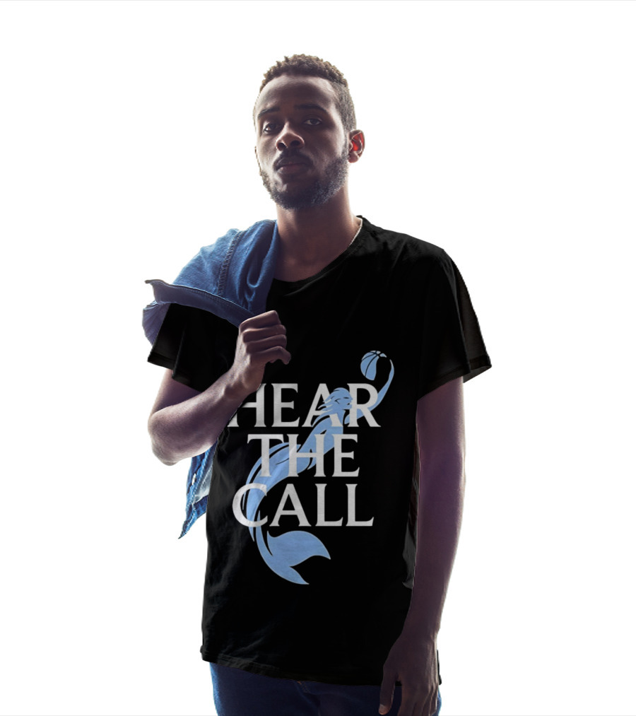 Hear The Call Mermaid Basketball Sports T-Shirt