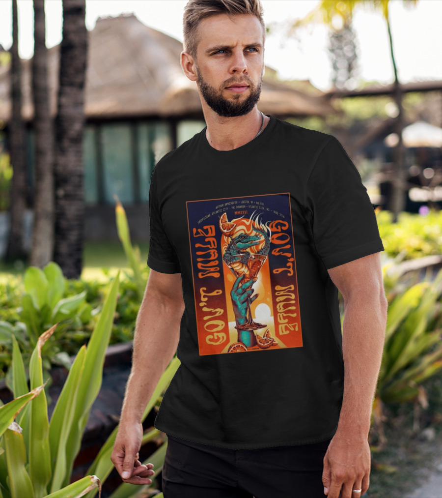 Gov't Mule Artpark Amphitheater Lewiston NY August 5 2026 Alligator Cocktail Tropicana Atlantic City August 7 MMXXVI T-Shirt