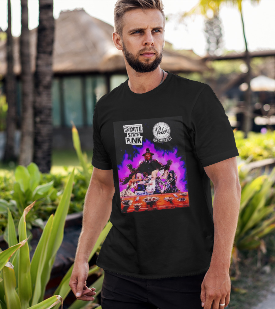 Granite State Punk Mike Wieringo Comic Book Industry Awards Nominee Vibrant Comic T-Shirt