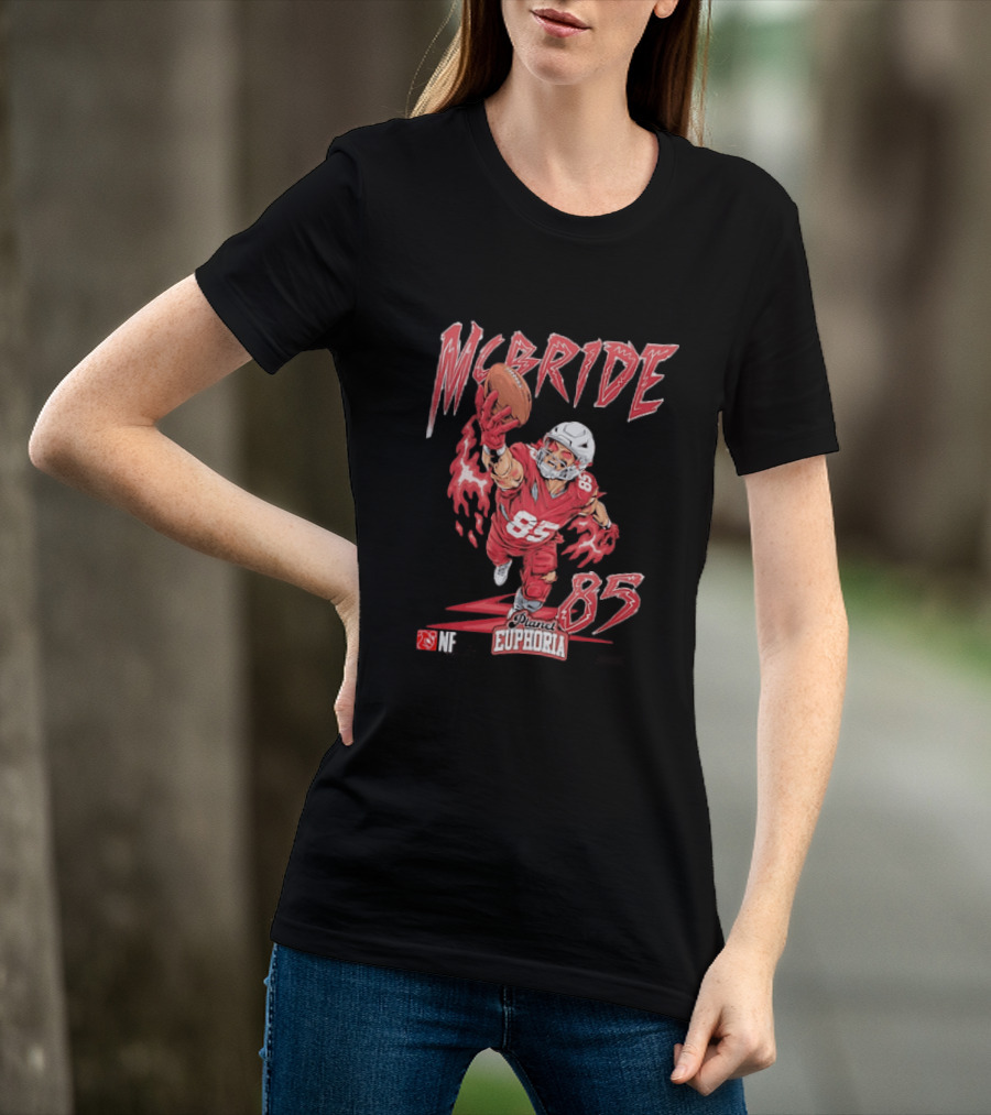Trey McBride 85 Arizona Cardinals NFL Planet Euphoria T-Shirt