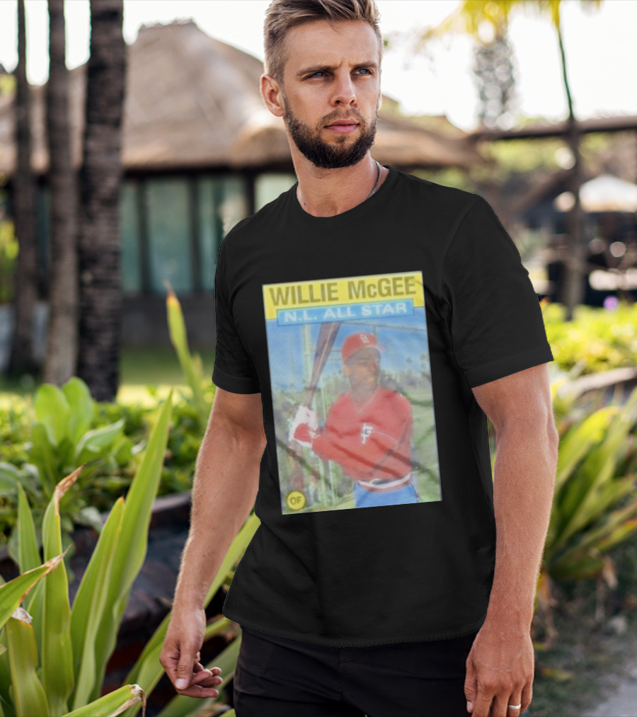 WILLIE McGEE N.L. ALL STAR OF T-Shirt
