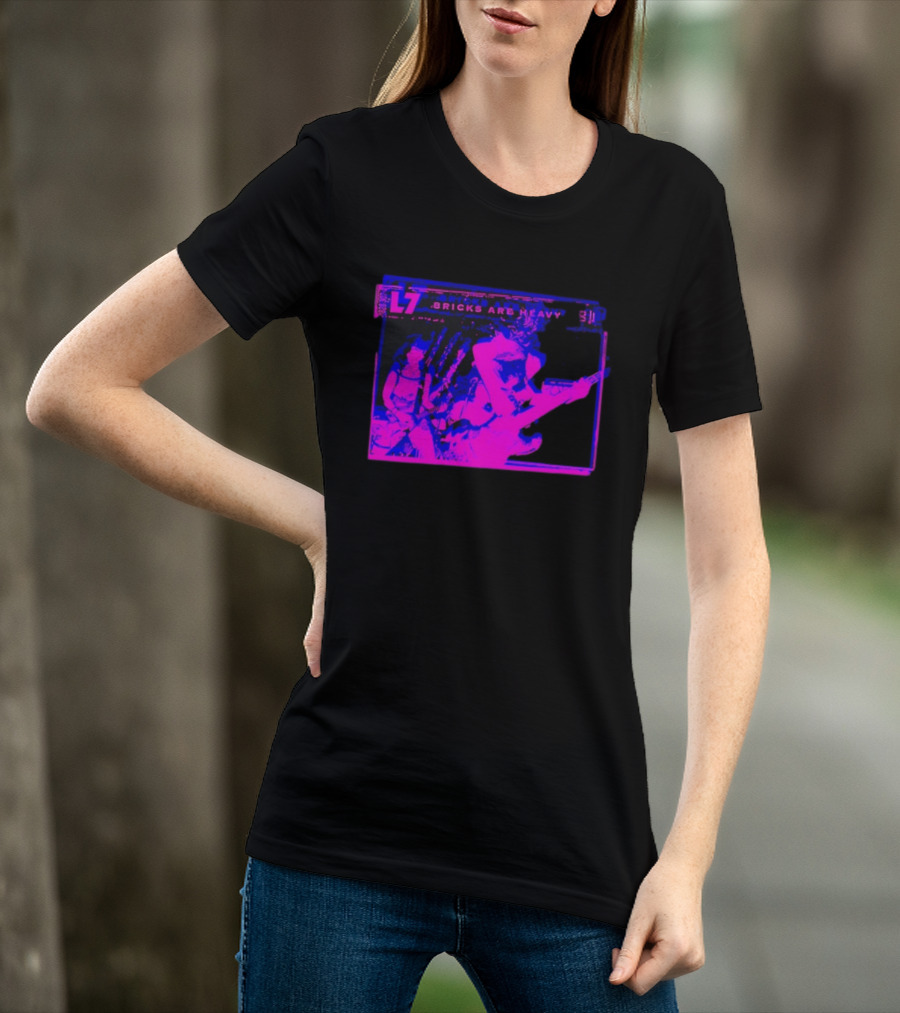 L7 Bricks Are Heavy Band Grunge Alternative Rock Album Cover T-Shirt