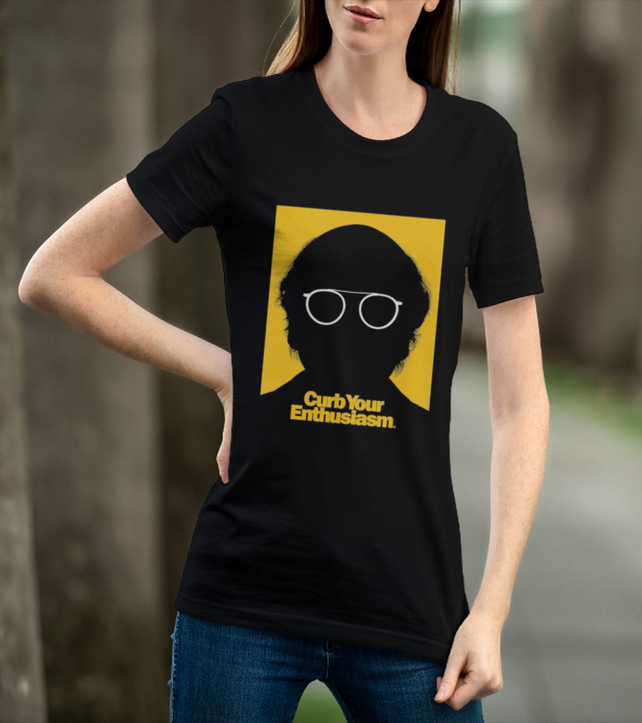 Curb Your Enthusiasm Larry David Silhouette Glasses T-Shirt
