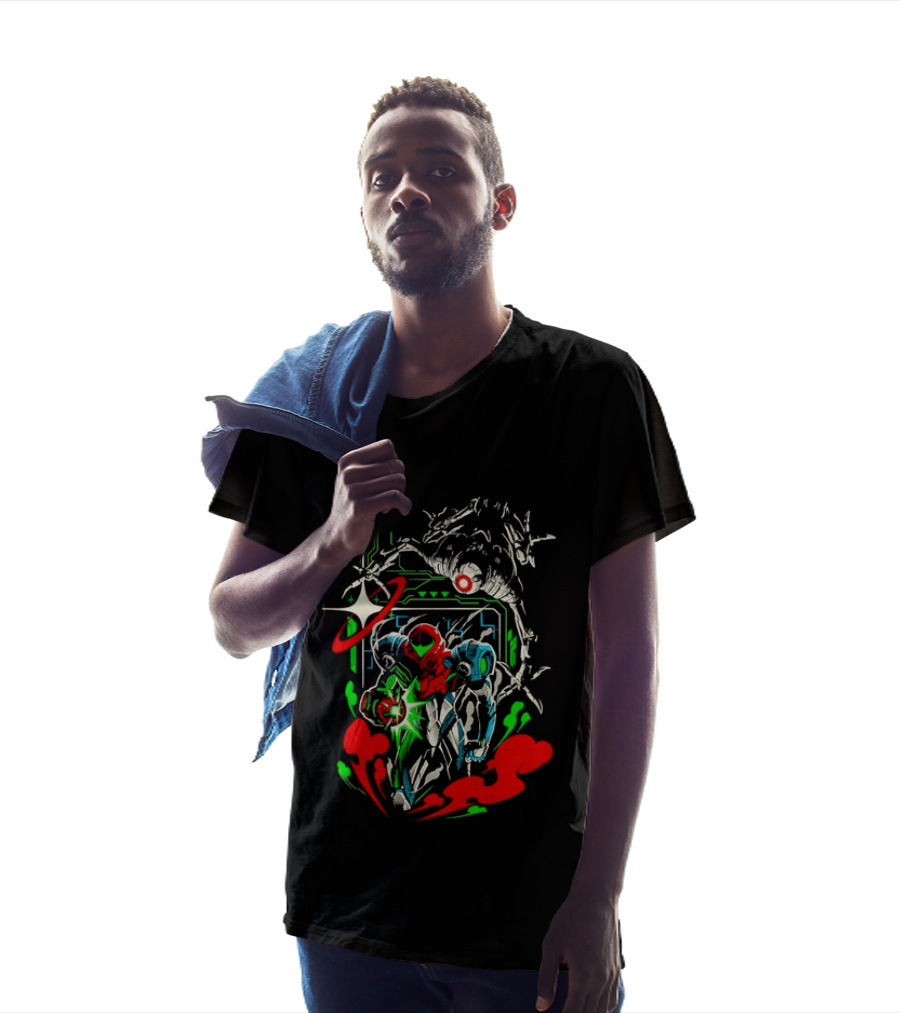 Samus Aran Metroid Your Back Adventure T-Shirt