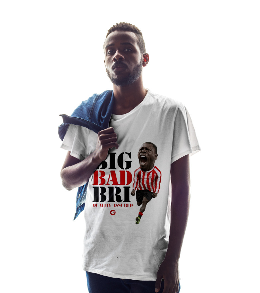 Big Bad Bri Quality Assured Sunderland AFC Caricature T-Shirt