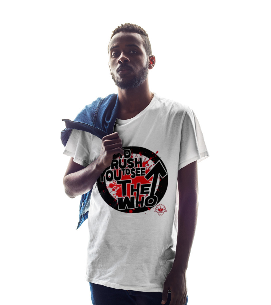 Crush You To See The Who Splatter Circle T-Shirt