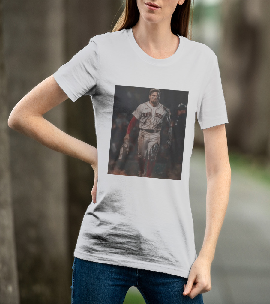 Caleb Durbin The Durbinator Red Sox Cyborg Player T-Shirt