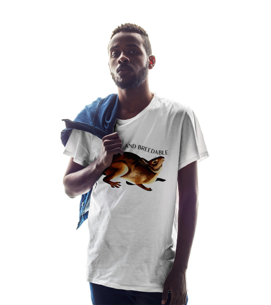 Submissive And Breedable Rabbit Meme T-Shirt