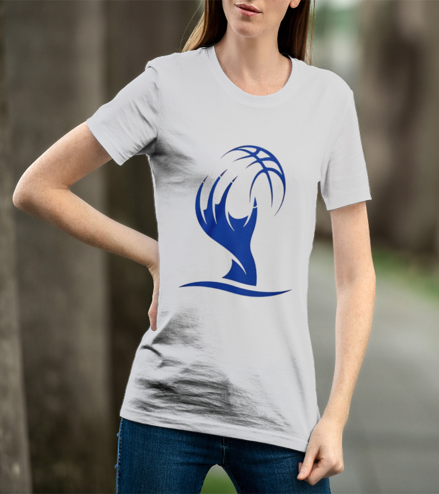 Cleveland Sirens The Claw Basketball Blue Wave T-Shirt