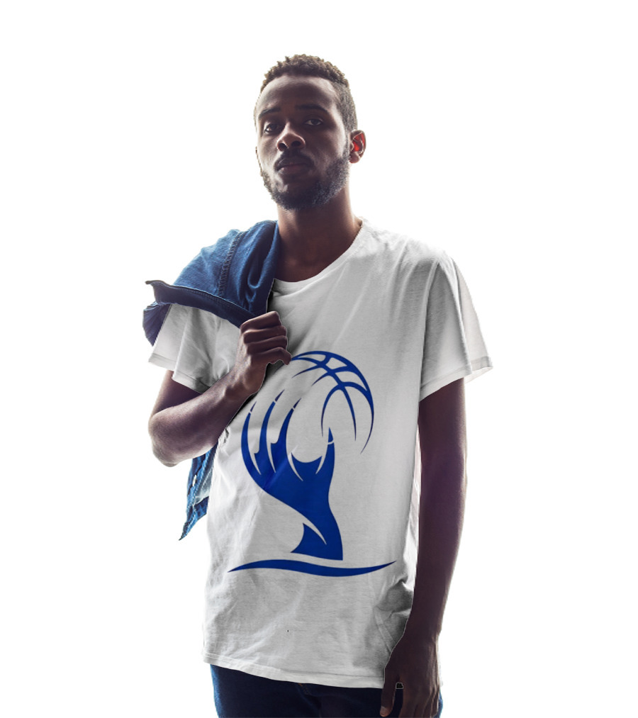 Cleveland Sirens The Claw Basketball Blue Wave T-Shirt