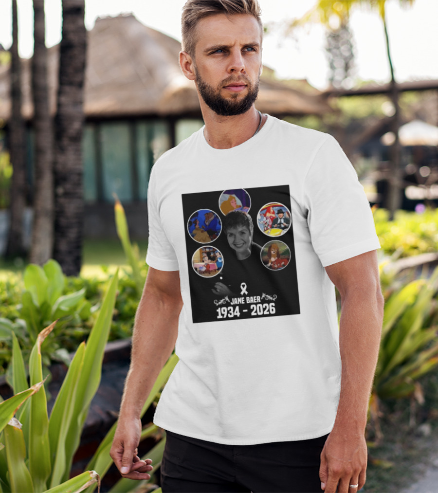 Jane Baer 1934 2026 Beauty And The Beast Sleeping Beauty Dumbo Mary Poppins Fox And The Hound Mickey Mouse T-Shirt
