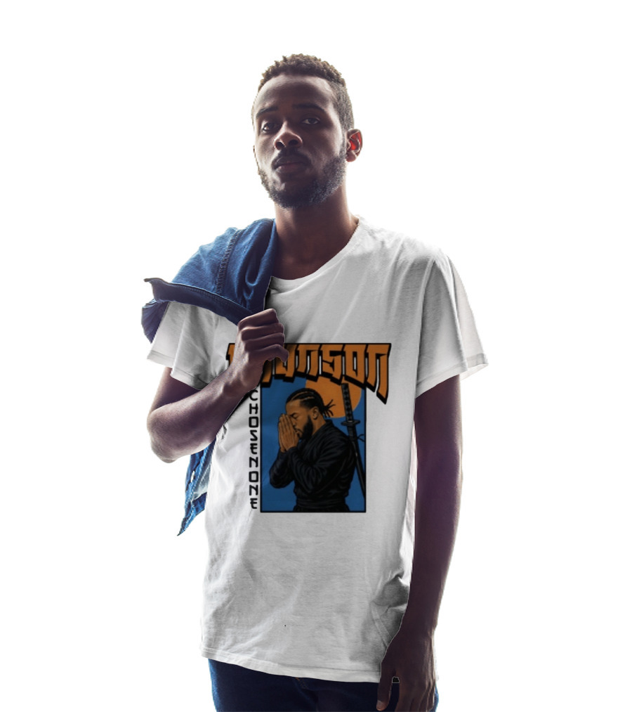 Brunson Chosen One Samurai Style Meditation And Sword T-Shirt