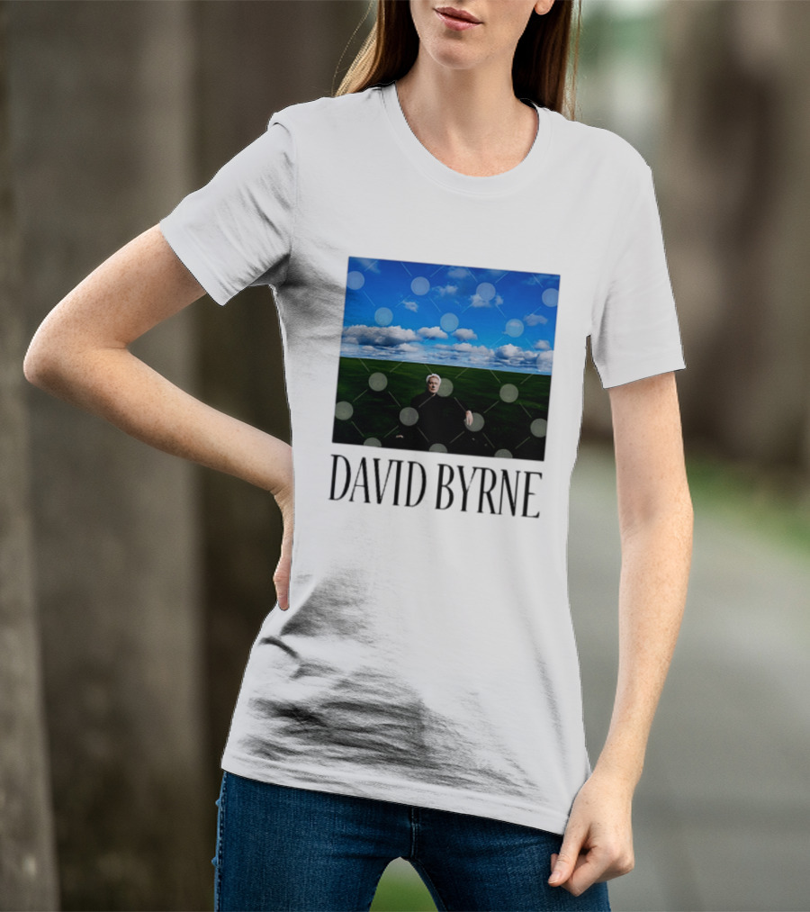 David Byrne Musician Scenic Landscape T-Shirt
