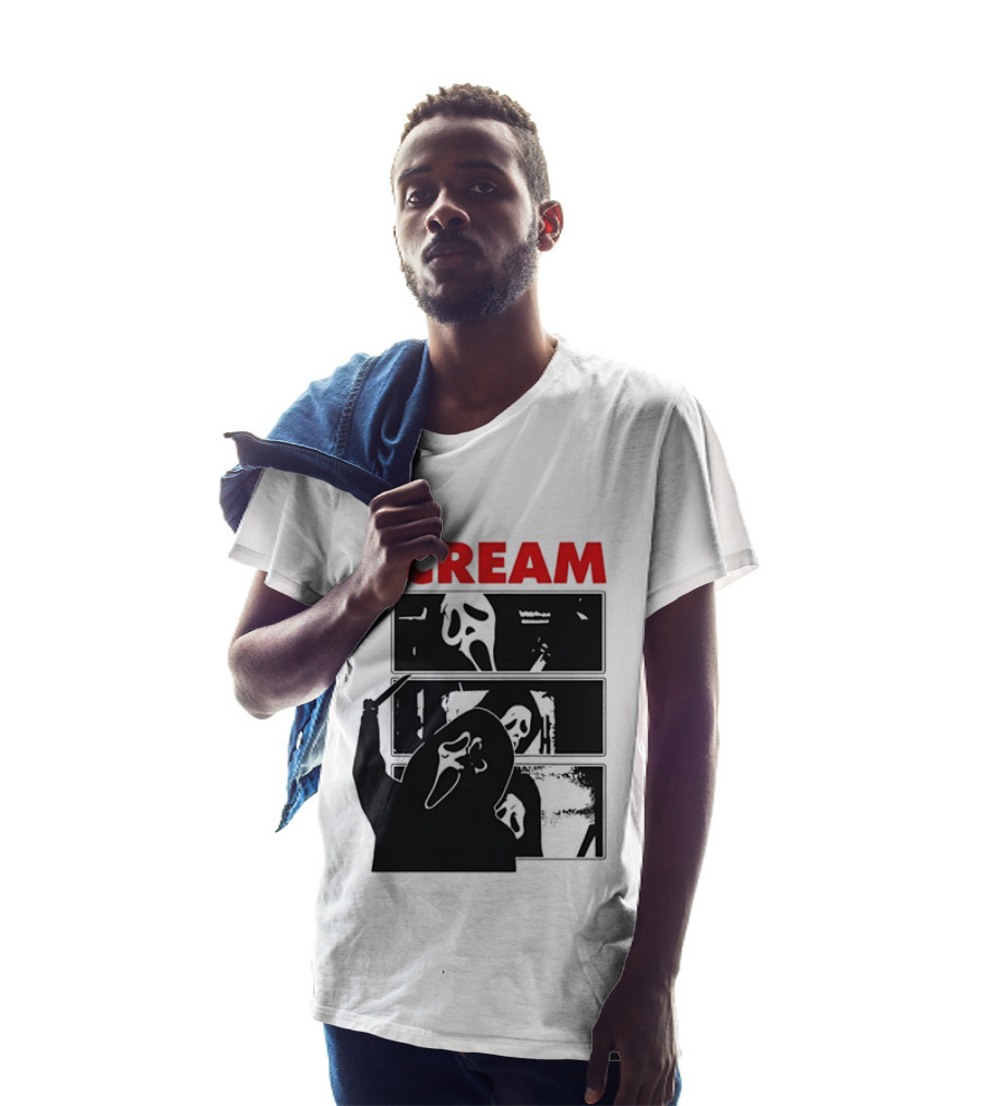 Scream Ghostface Slasher Horror Movie 90s T-Shirt