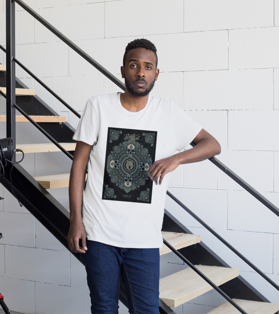 Parkway Drive Tour London UK October 4 2025 Mandala And Skull T-Shirt