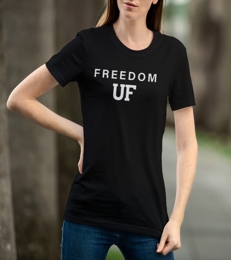 FREEDOM UF Text Block T-Shirt