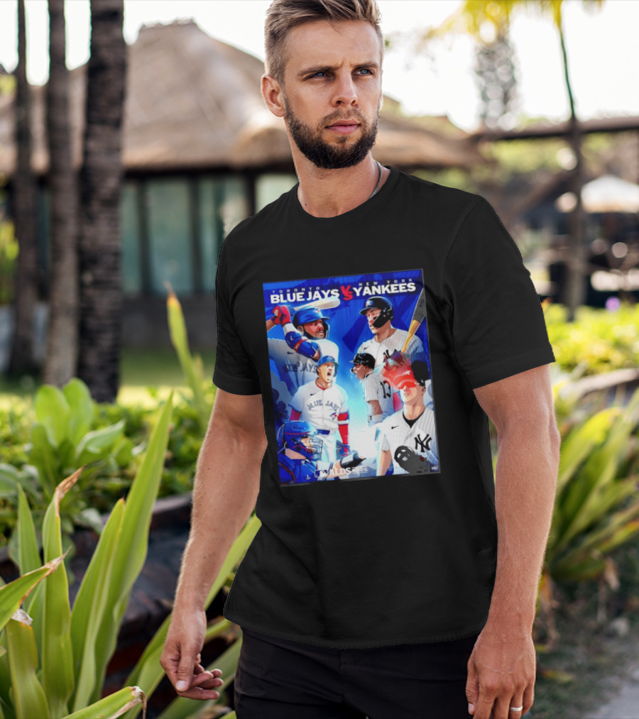 Toronto Blue Jays Vs New York Yankees ALDS 2025 MLB Showdown T-Shirt