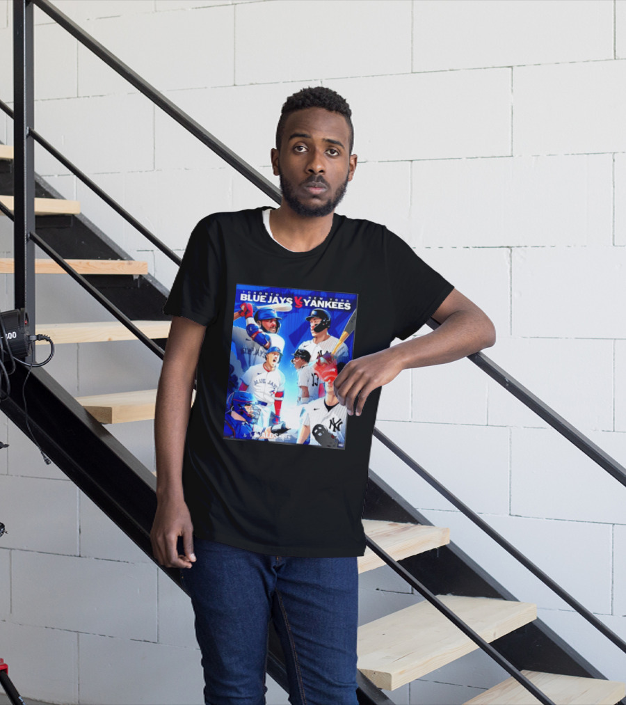 Toronto Blue Jays Vs New York Yankees ALDS 2025 MLB Showdown T-Shirt
