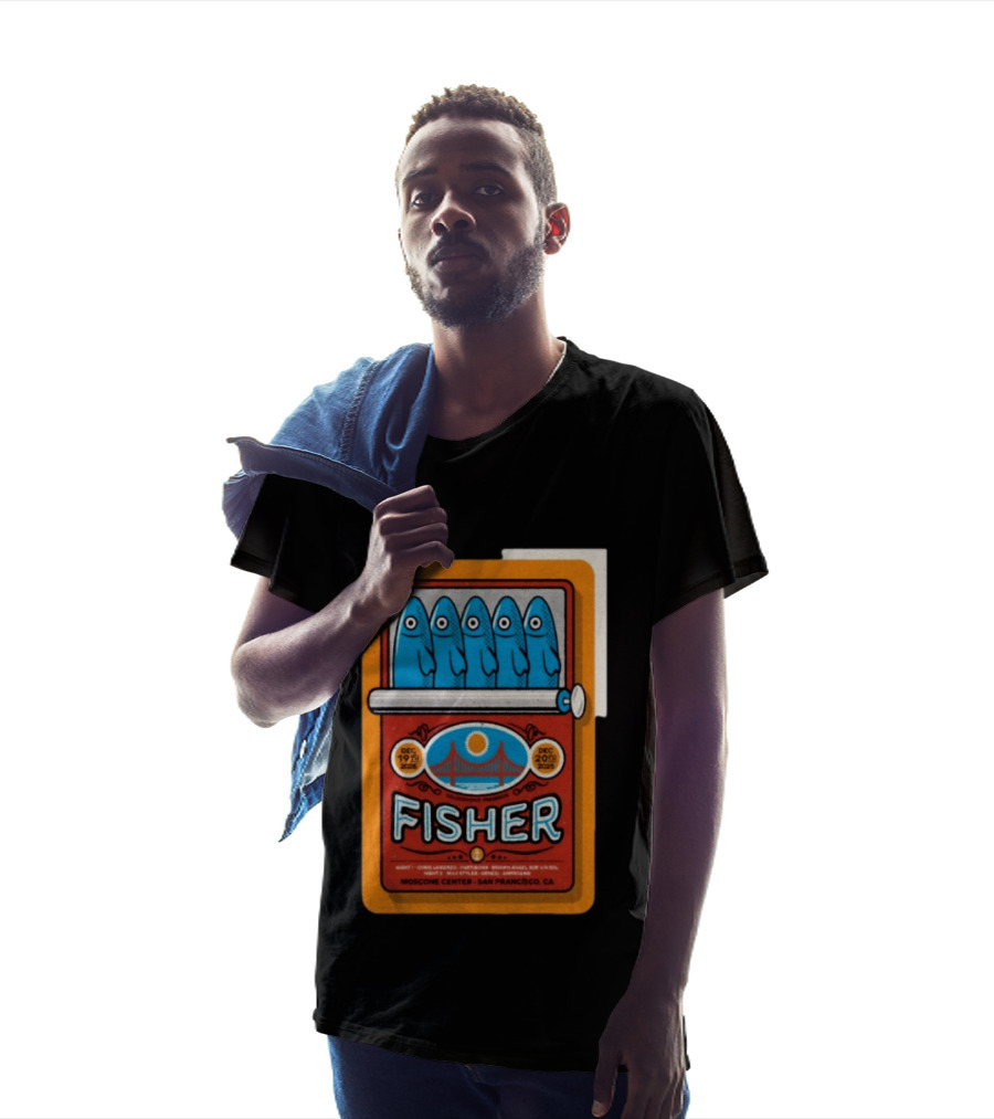 Fisher Moscone Center San Francisco December 19 20 2025 Vintage Pop T-Shirt
