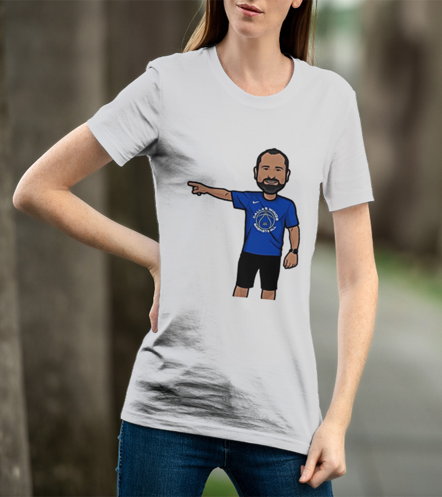 Dallas Wings Basketball Coach Jose Fernandez Classic Nike T-Shirt