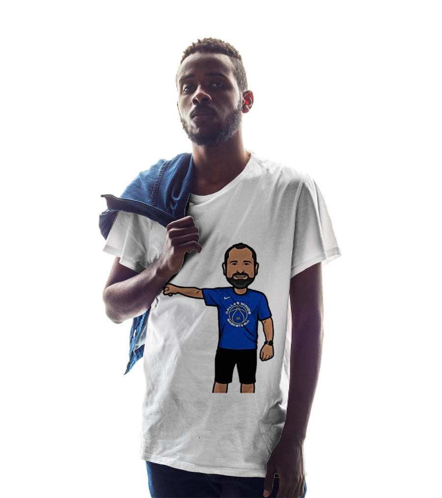 Dallas Wings Basketball Coach Jose Fernandez Classic Nike T-Shirt
