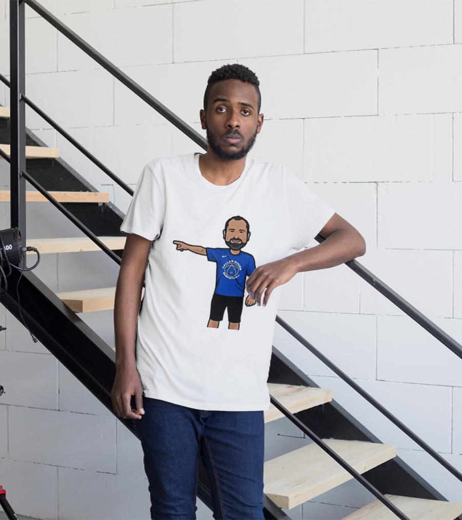 Dallas Wings Basketball Coach Jose Fernandez Classic Nike T-Shirt