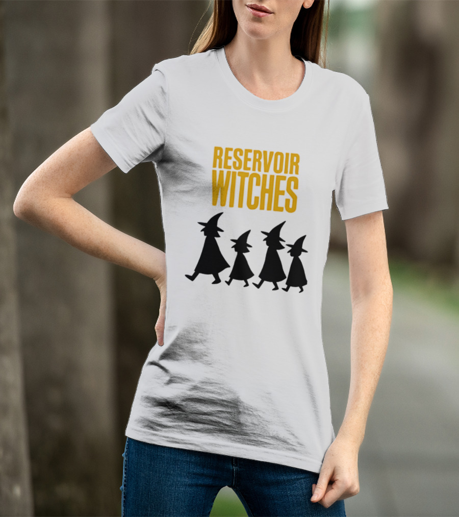 Reservoir Witches Walking In Silhouette With Classic Halloween T-Shirt