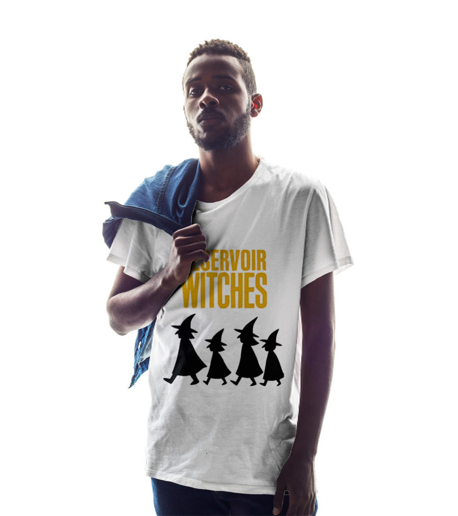 Reservoir Witches Walking In Silhouette With Classic Halloween T-Shirt