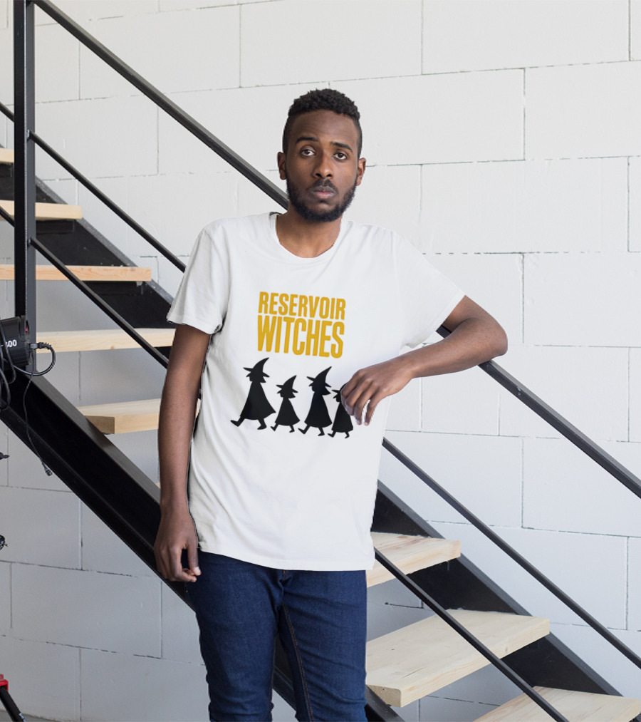 Reservoir Witches Walking In Silhouette With Classic Halloween T-Shirt