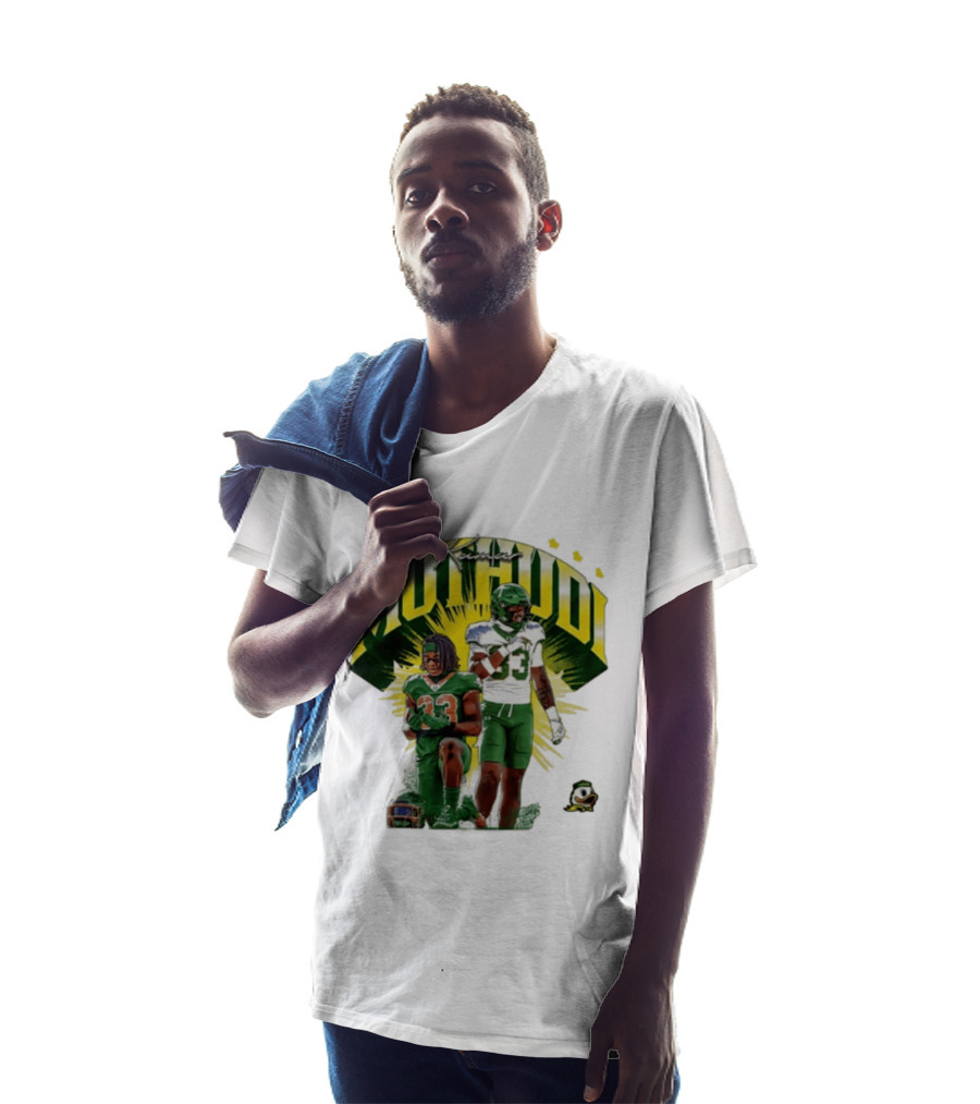 Kamar Mothudi Oregon Ducks Linebacker 33 Football Player T-Shirt