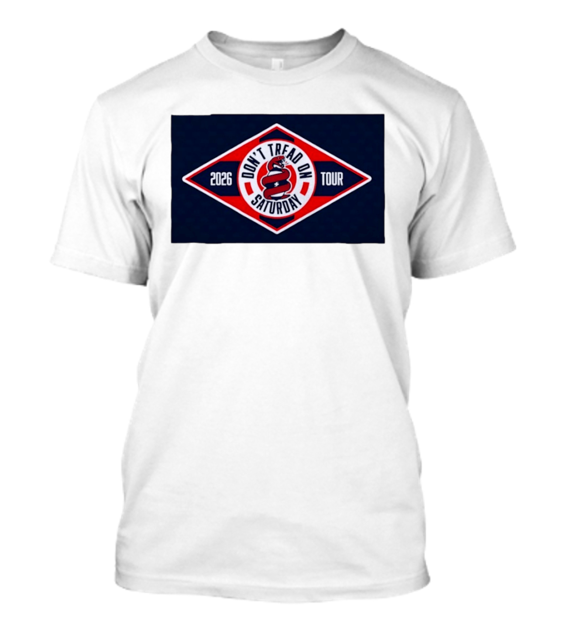 Don't Tread On Saturday 2026 Tour Snake Emblem College Football T-Shirt